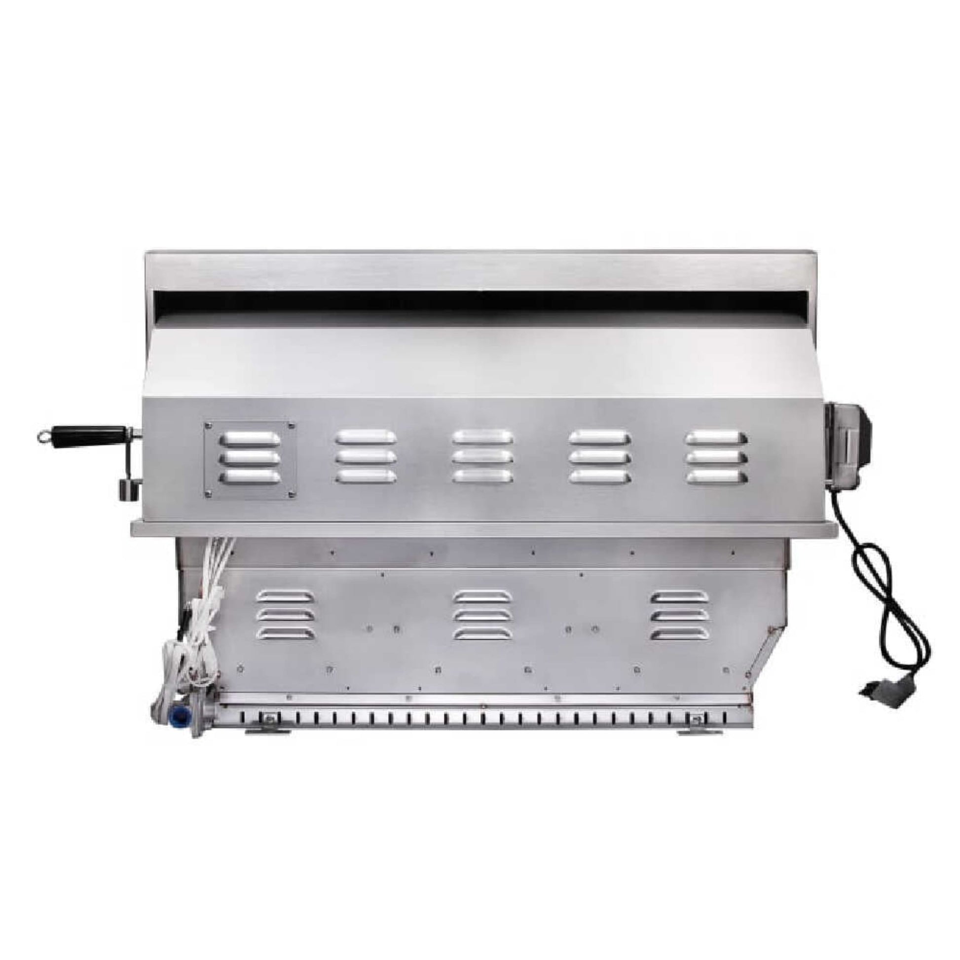Edgestar 89K BTU 36-Inch Natural Gas Freestanding Grill Cart With Lighting Knobs & Rotisserie (SAK12573)