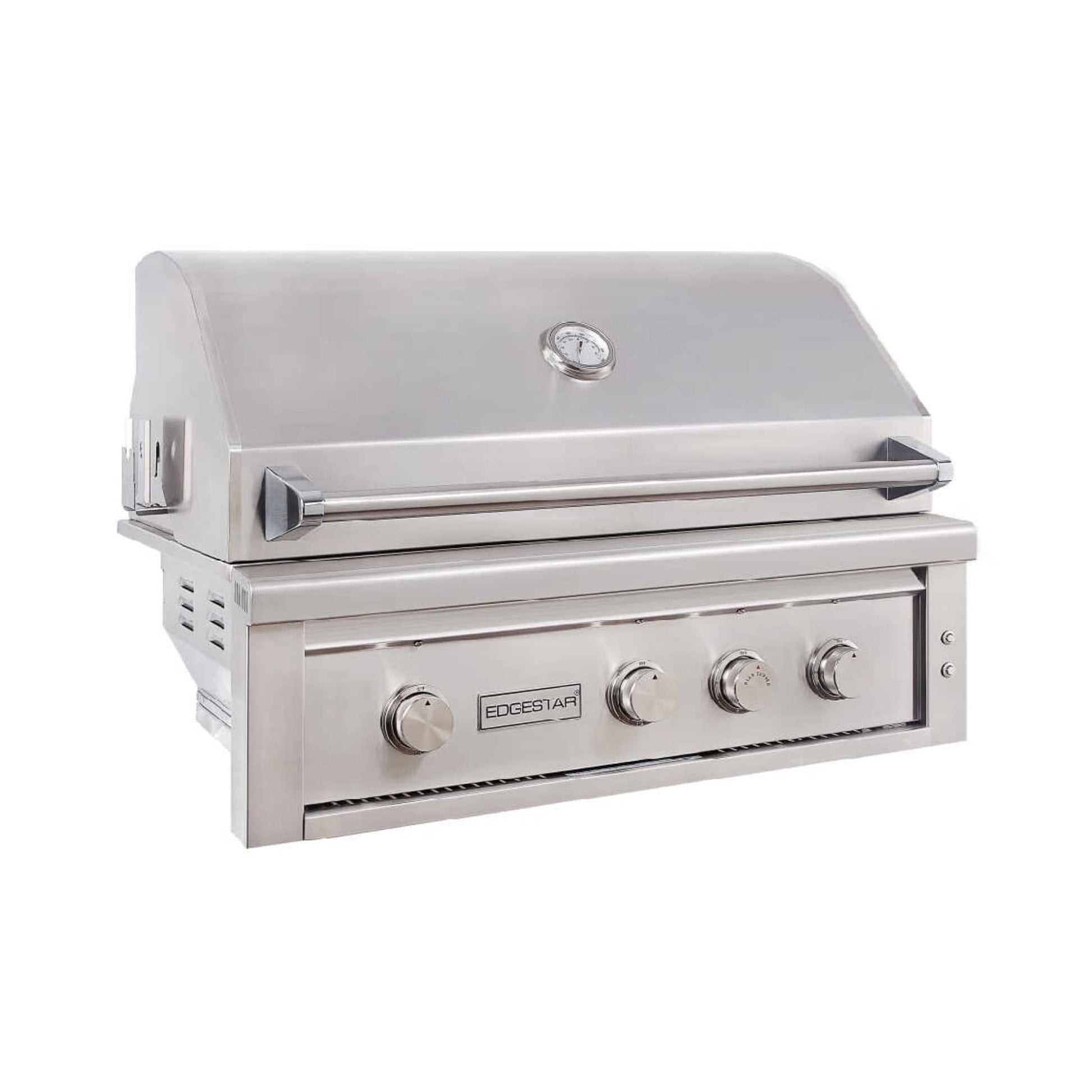 Edgestar 89K BTU 36-Inch Wide Natural Gas Built In Grill With Insulated Jacket And Double Access Doors [GRL360IBKITNG] (SAK31258)