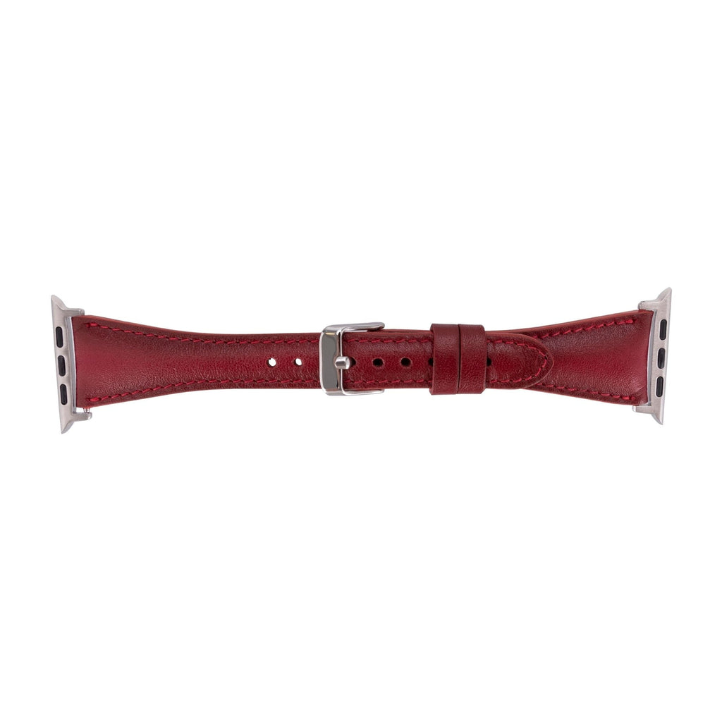 Evansville Slim Leather Bands for Apple Watch 9, Ultra 2 & SE