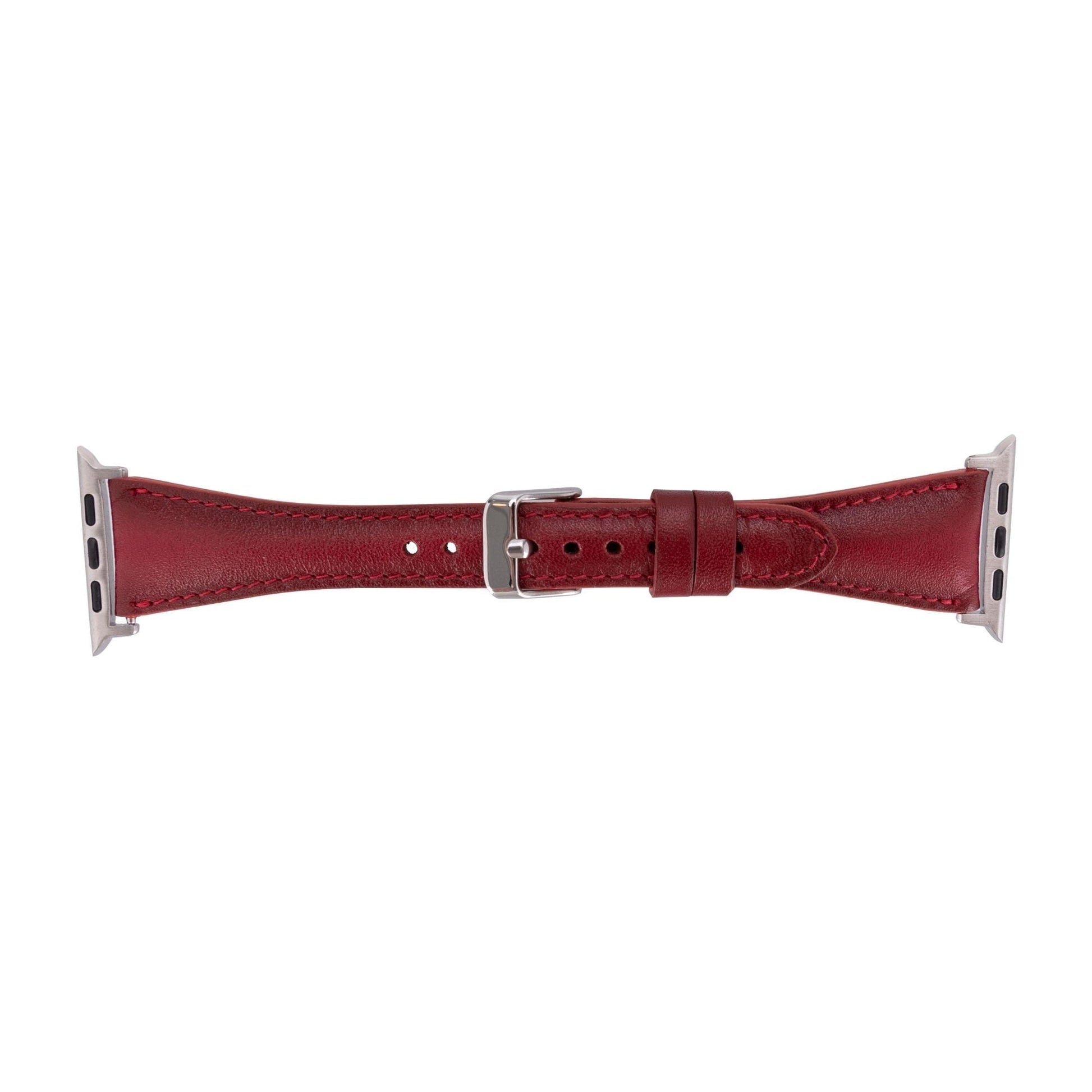 Evansville Slim Leather Bands for Apple Watch 9, Ultra 2 & SE