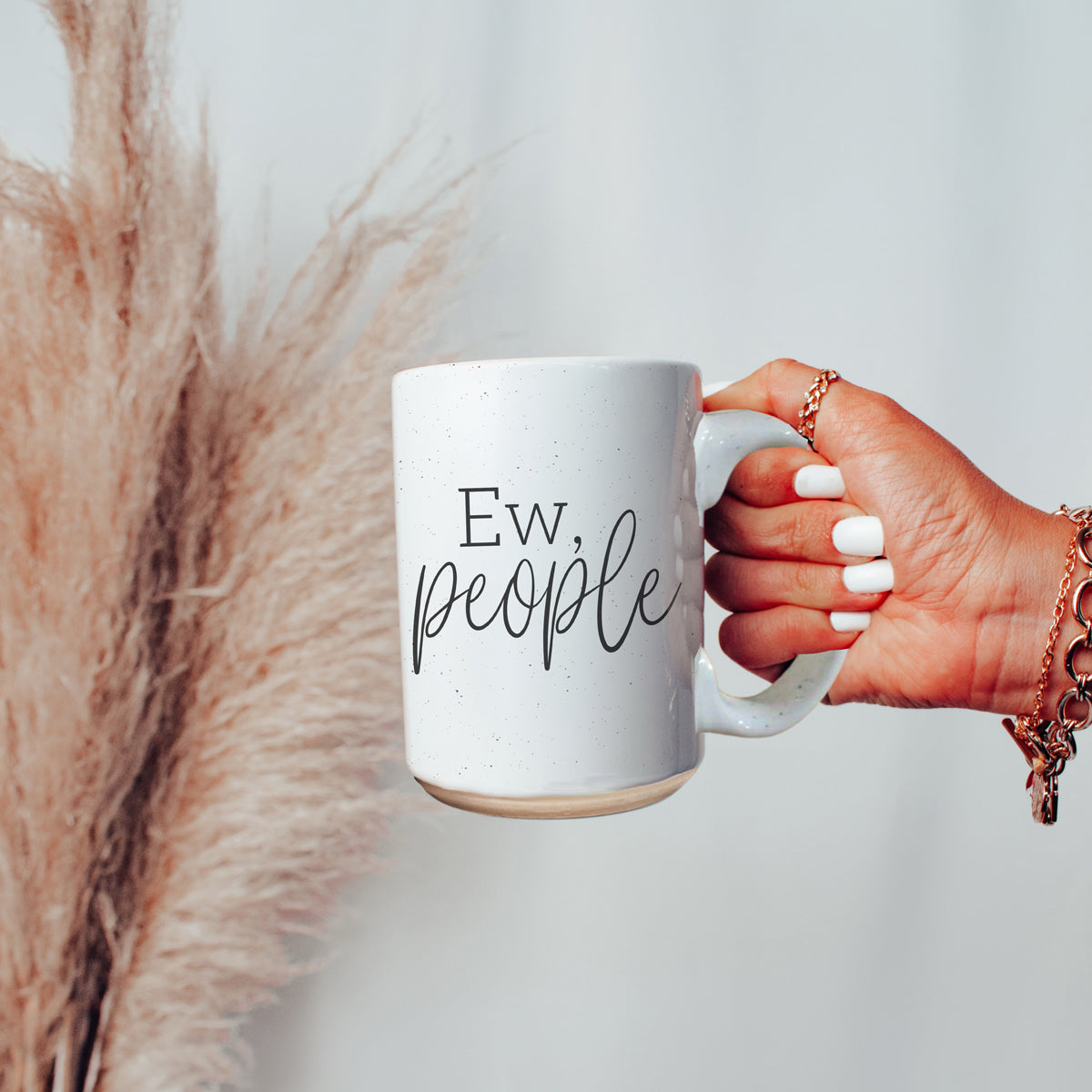 Ew People 16oz Ceramic Coffee Mug Funny Introvert Anti Social Gift