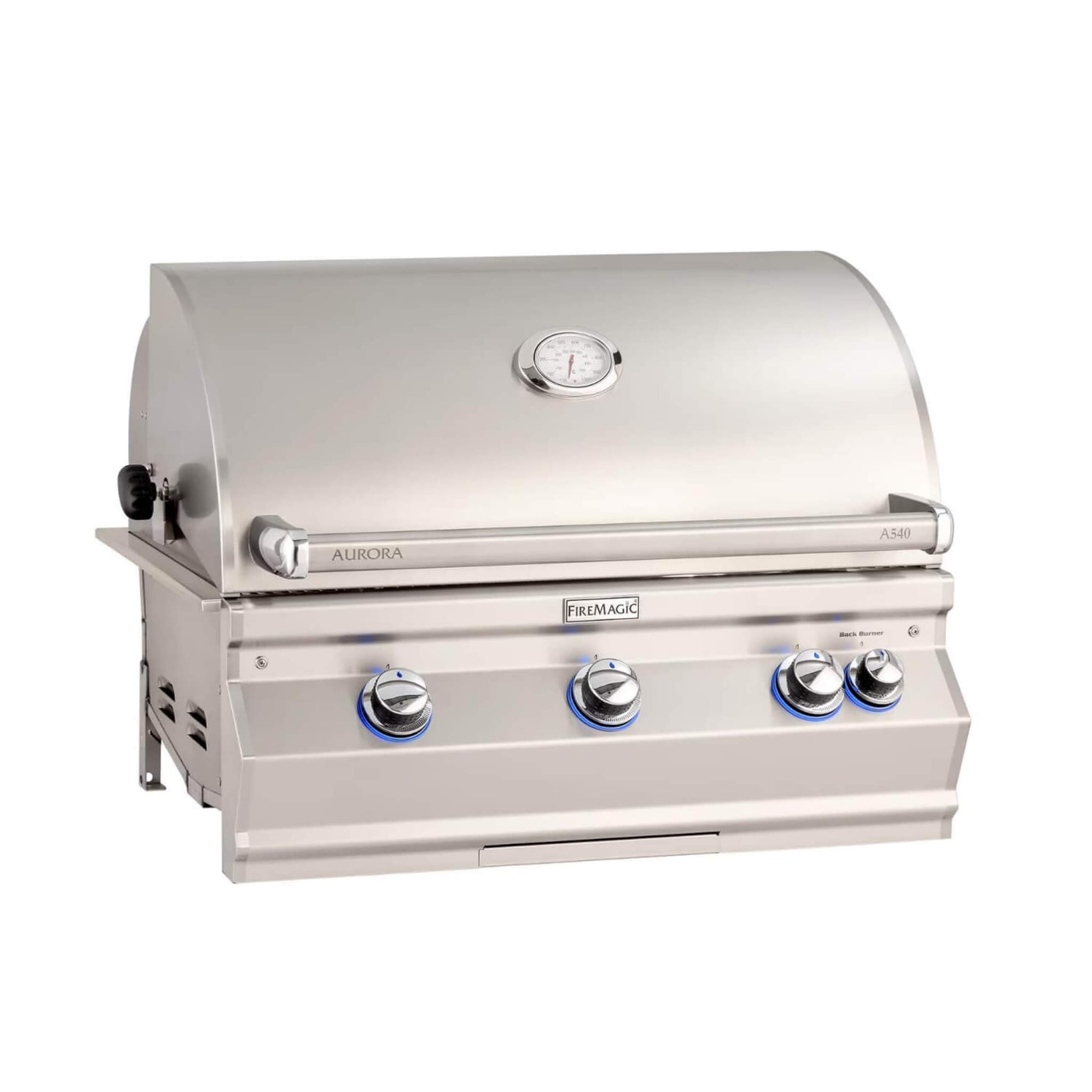 Fire Magic Aurora 30-Inch Multi-User Built-In Grill With Analog Thermometer & Rotisserie Kit [A540I-8EAN/P] (SAK14578)