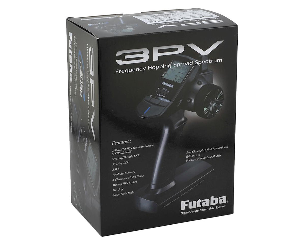 Futaba 3PV 3-Channel S-FHSS Radio System | R314SB-E Receiver Surface