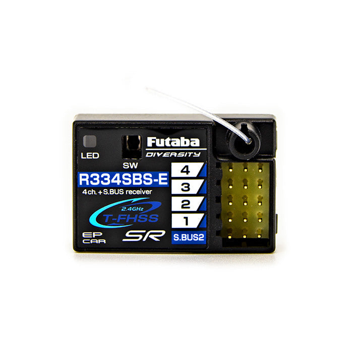 Futaba R334SBS-E T-FHSS SR 4-Channel Receiver | S.Bus2 Super Response