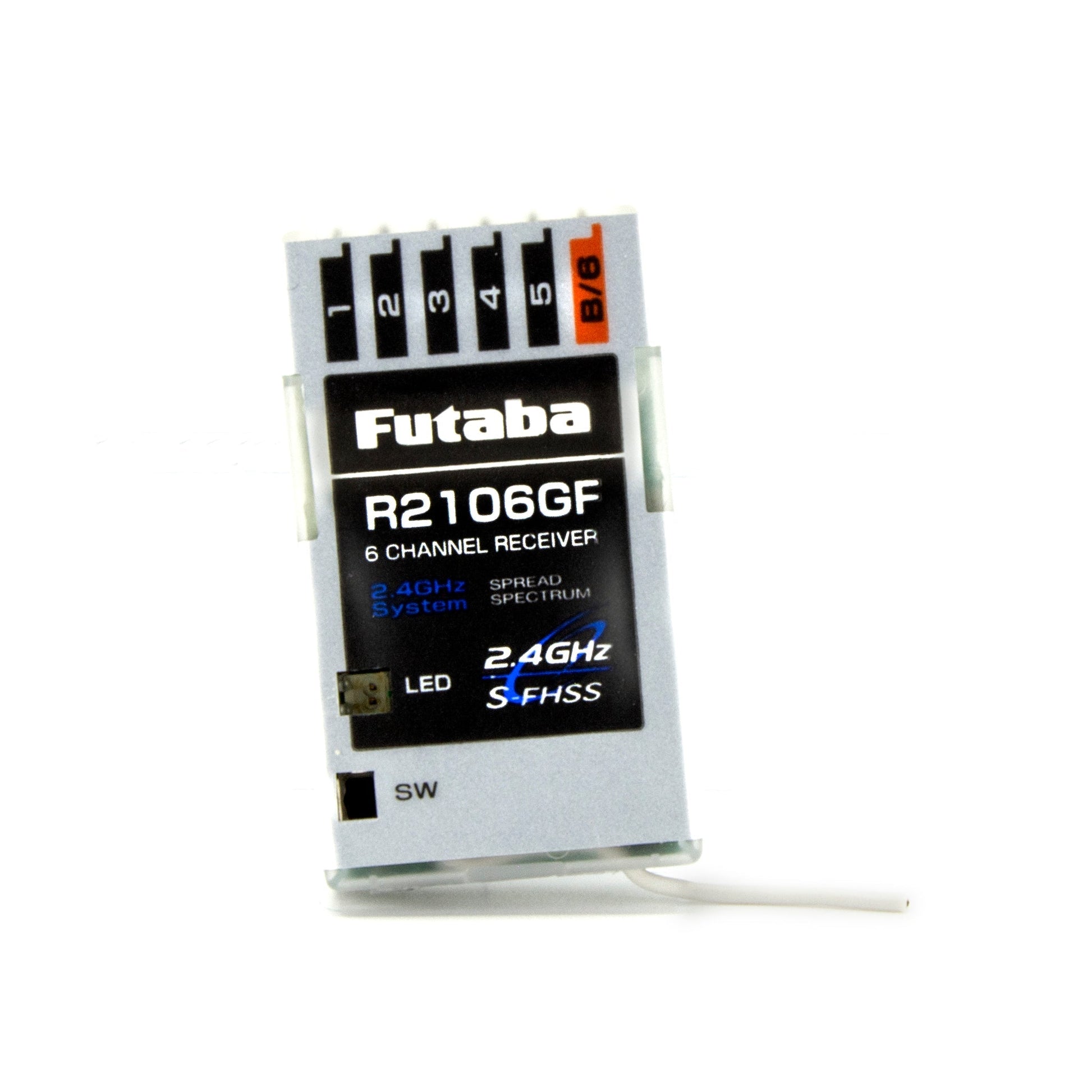 Futaba R2106GF S-FHSS 6-Channel Micro Receiver | 2.4GHz Lightweight