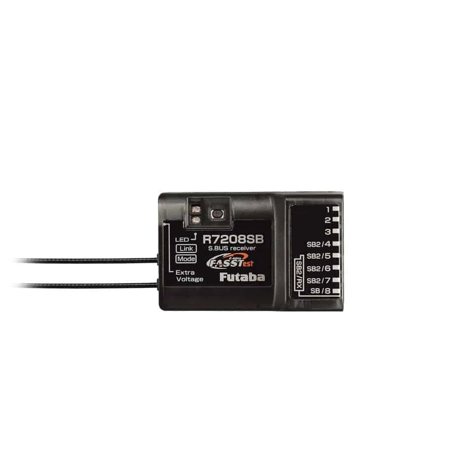 Futaba R7208SB FASSTest 8-Channel Receiver | Built-in FDL Aircraft S.Bus2 HV