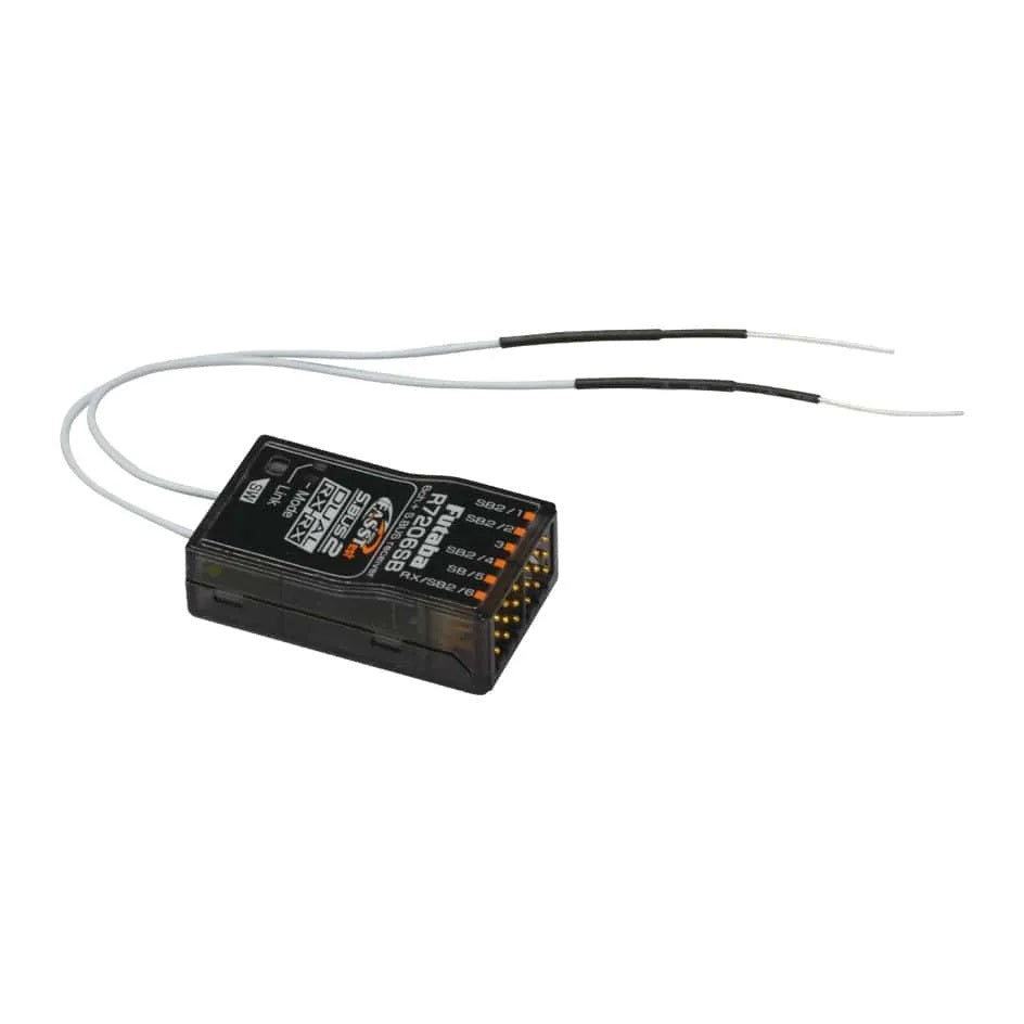 Futaba R7206SB FASSTest 6-Channel Dual Port Receiver | S.Bus2 Telemetry 2.4GHz