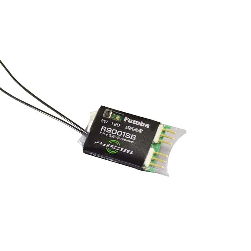 Futaba R9001SB AdRCSS 900MHz S.Bus Receiver | Long Range Dual Antenna Aircraft
