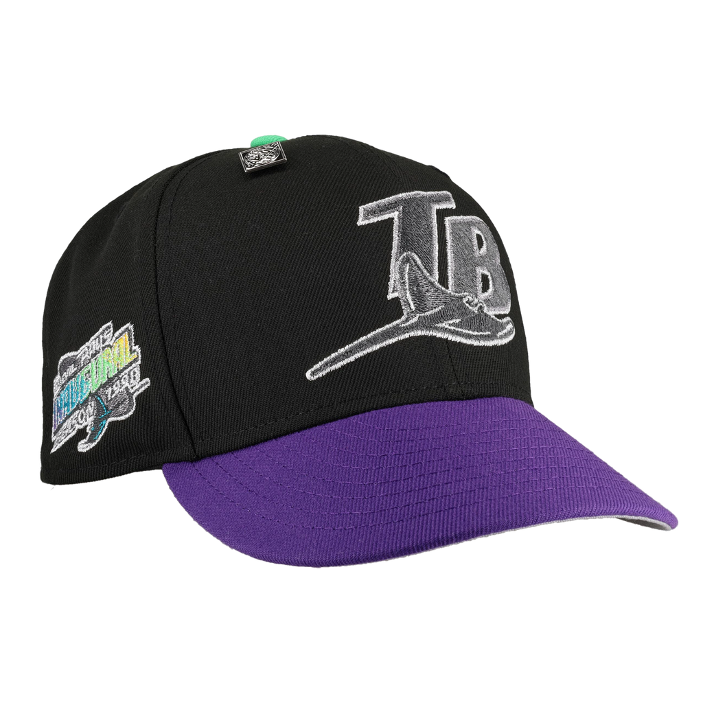 Tampa Bay Rays Galactic Burst Collection Inaugural Season Fitted Hat