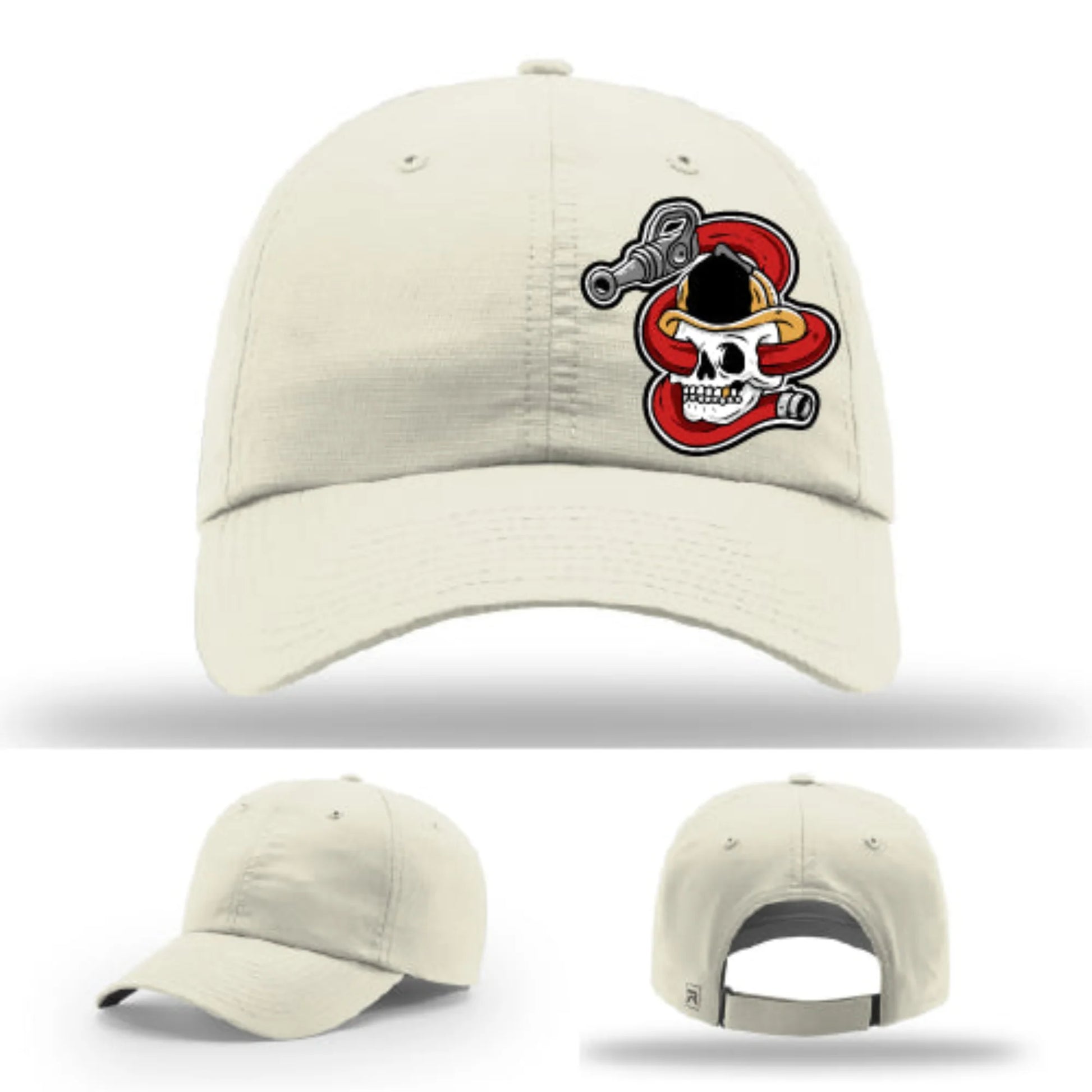 Get Hosed Firefighter Leather Patch Hat