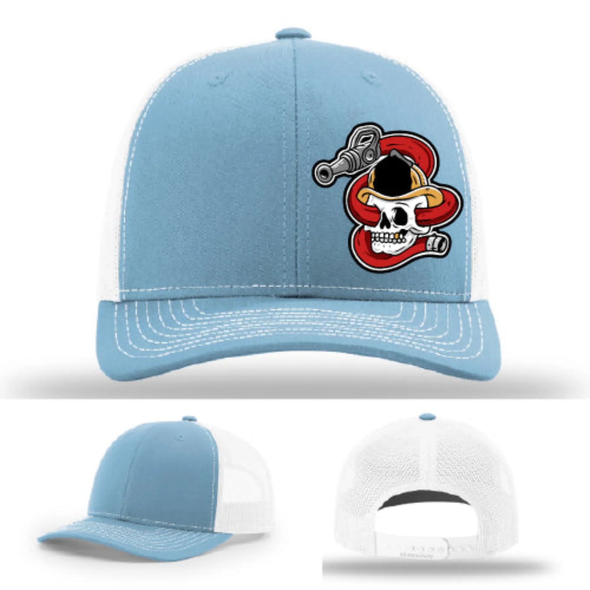 Get Hosed Firefighter Leather Patch Hat