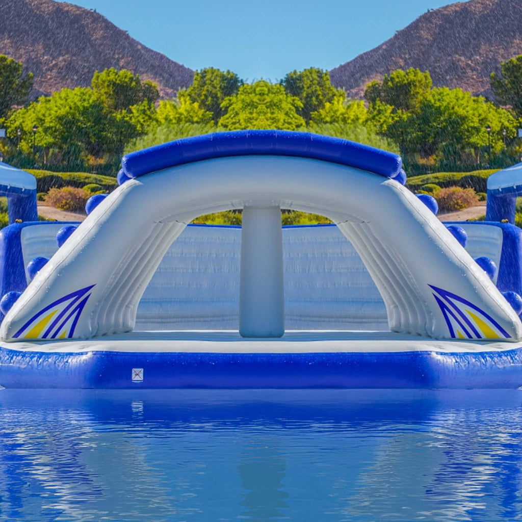 Giant Inflatable Water Climbing Obstacle Course With Air Pump [Made-To-Order] (SAK87625)