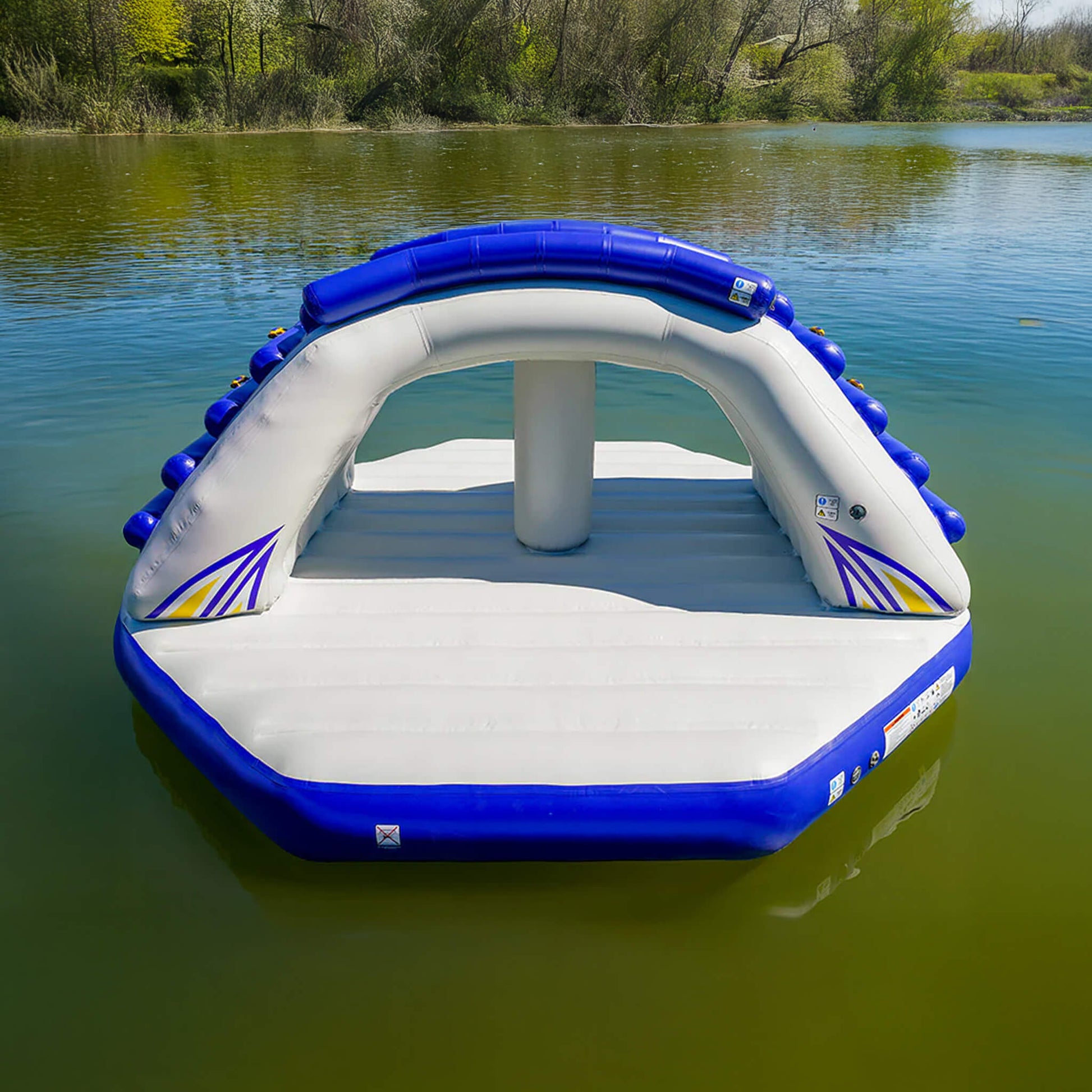 Giant Inflatable Water Climbing Obstacle Course With Air Pump [Made-To-Order] (SAK87625)