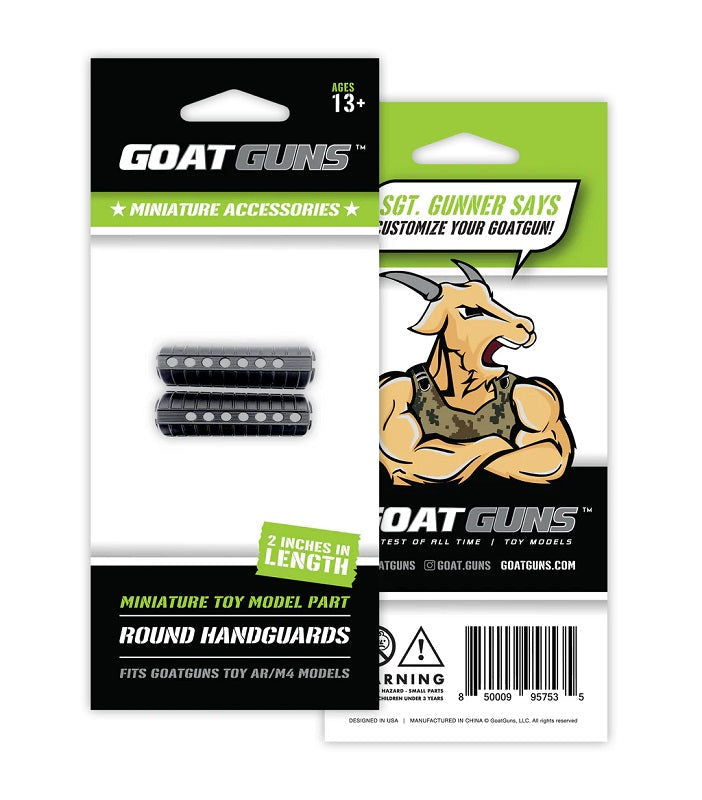 GoatGuns Diecast Mini Round Handguards for AR15 Base Models