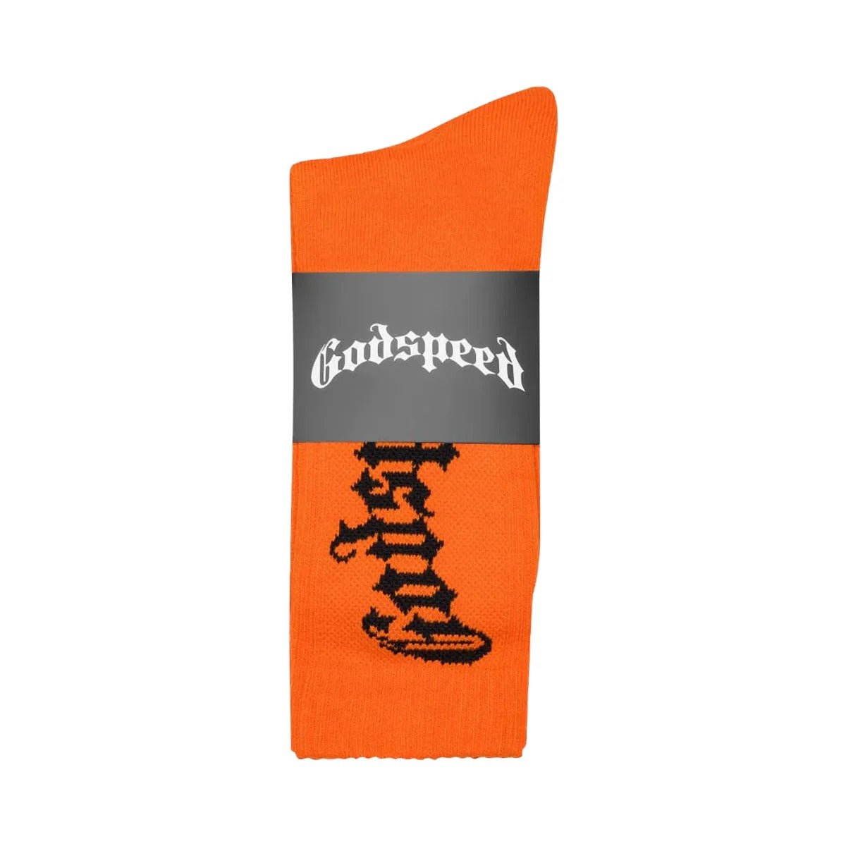 Godspeed Mens OG Logo Socks Tangerine