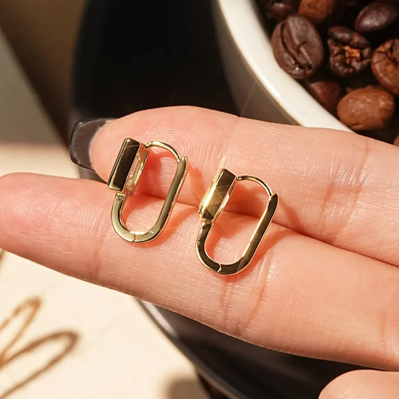 925 Sterling Silver 2x1ct Rectangular Moissanite Stud Earrings Unisex