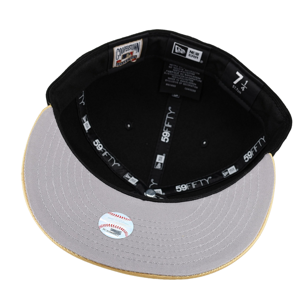 Cleveland Indians Black 1995 Champions Patch 59Ffity Fitted Hat