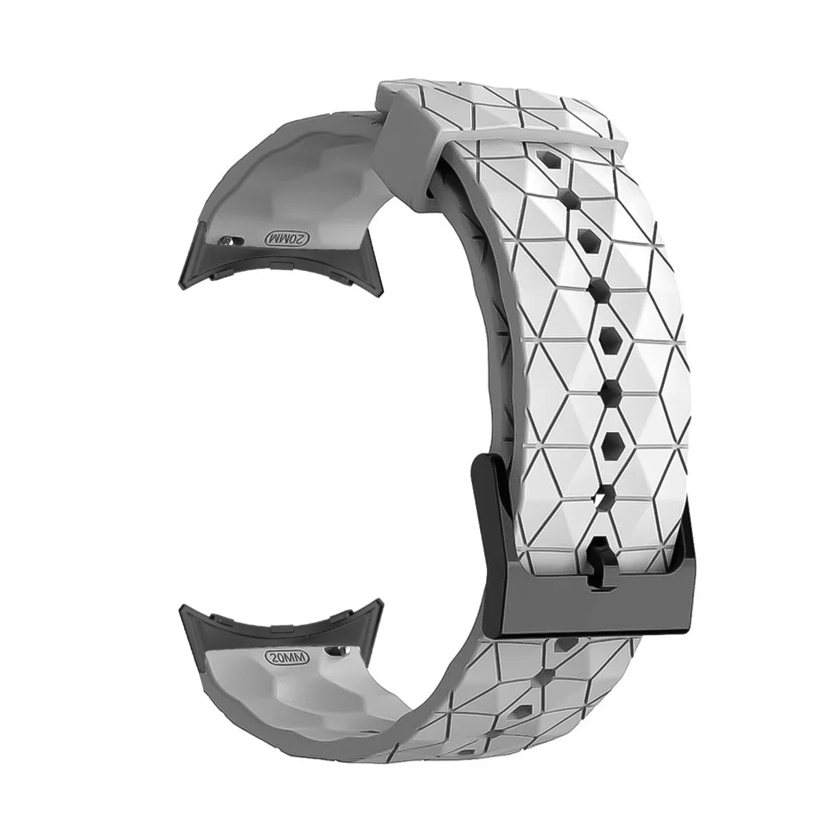 Pixel 1-4 41mm 45mm Silicone Strap - Soft Sweatproof