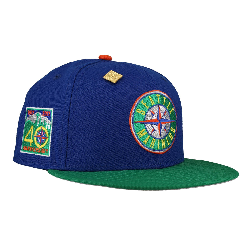 Seattle Mariners 40th Anniversary Patch 59Fifty Fitted Hat