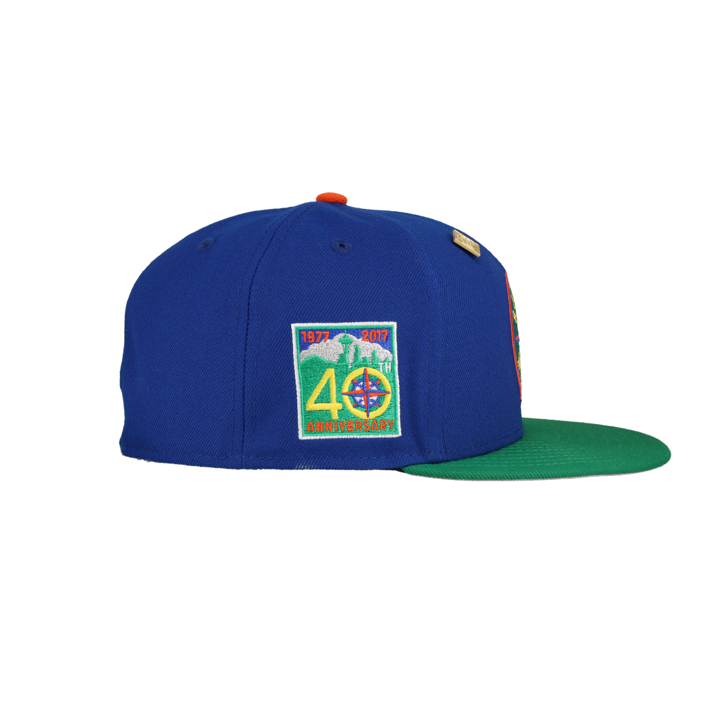 Seattle Mariners 40th Anniversary Patch 59Fifty Fitted Hat