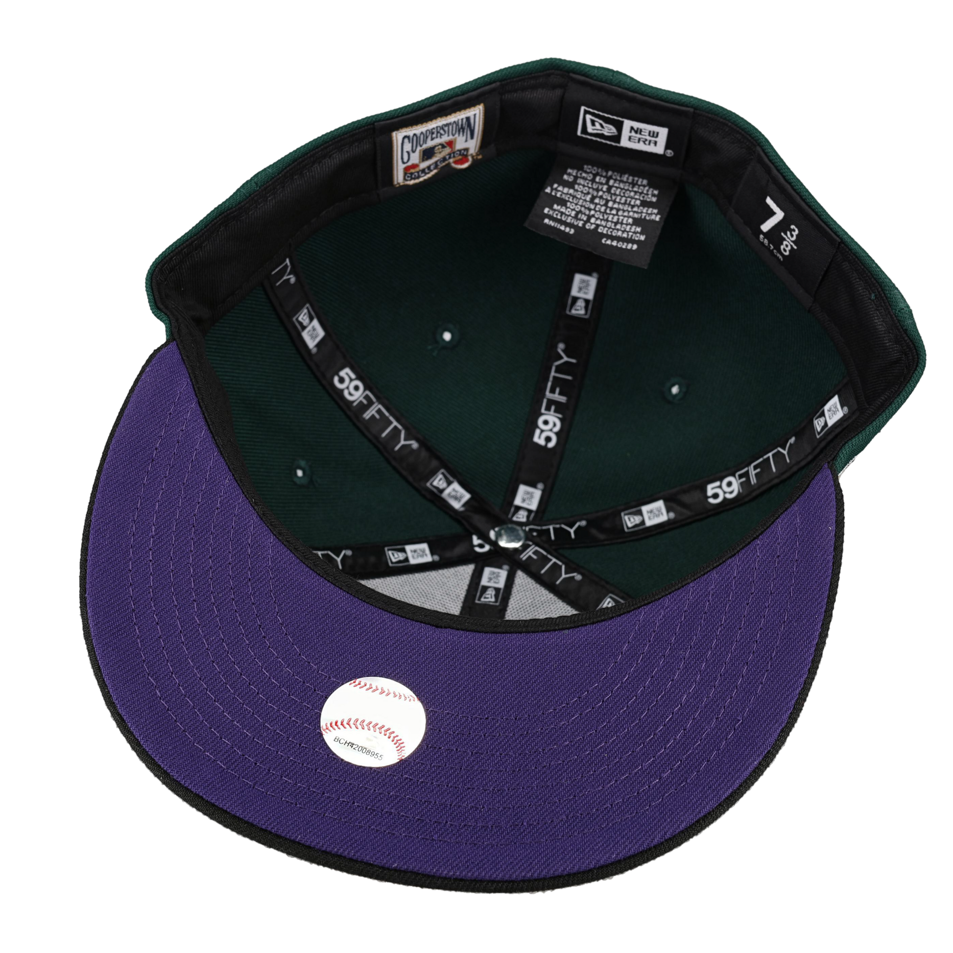 Brooklyn Dodgers Green Bark Collection 50th Anniversary Fitted Hat