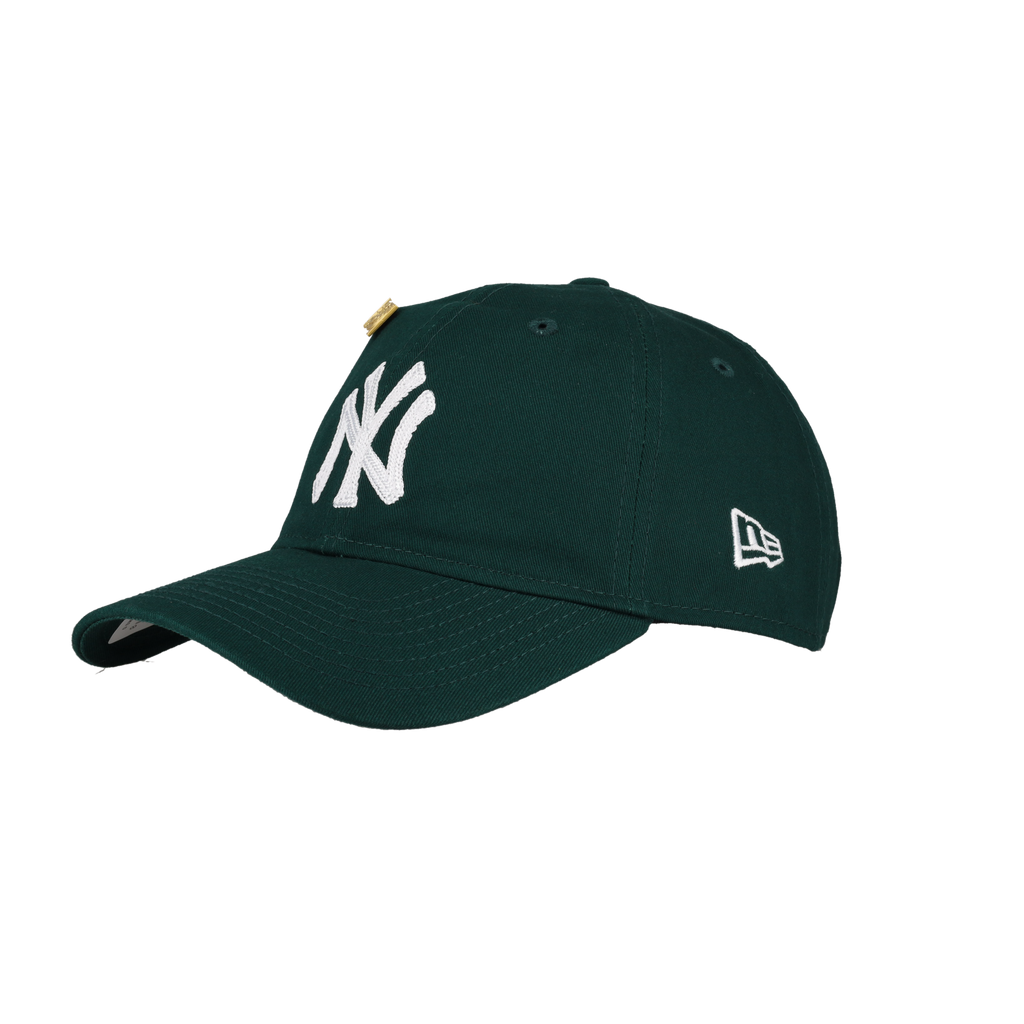 New York Yankees New Era 9Twenty Dad Hat (Chain Stitch Dark Green)