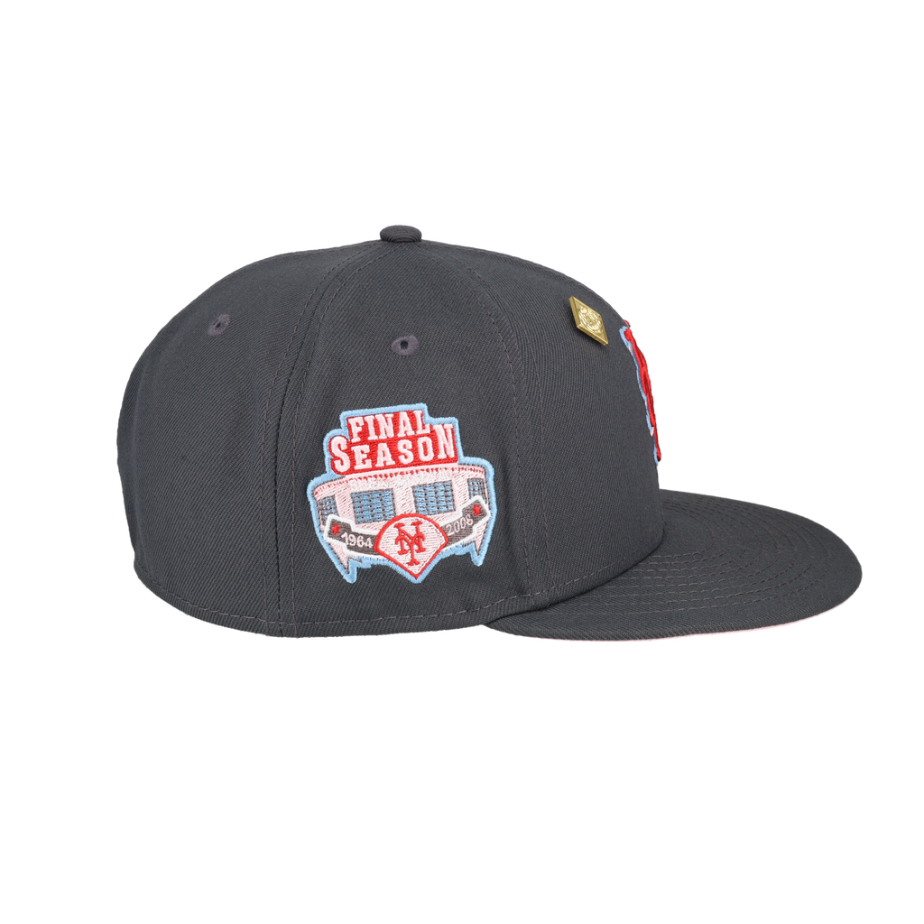 New York Mets Final Season Patch New Era 59Fifty Fitted Hat