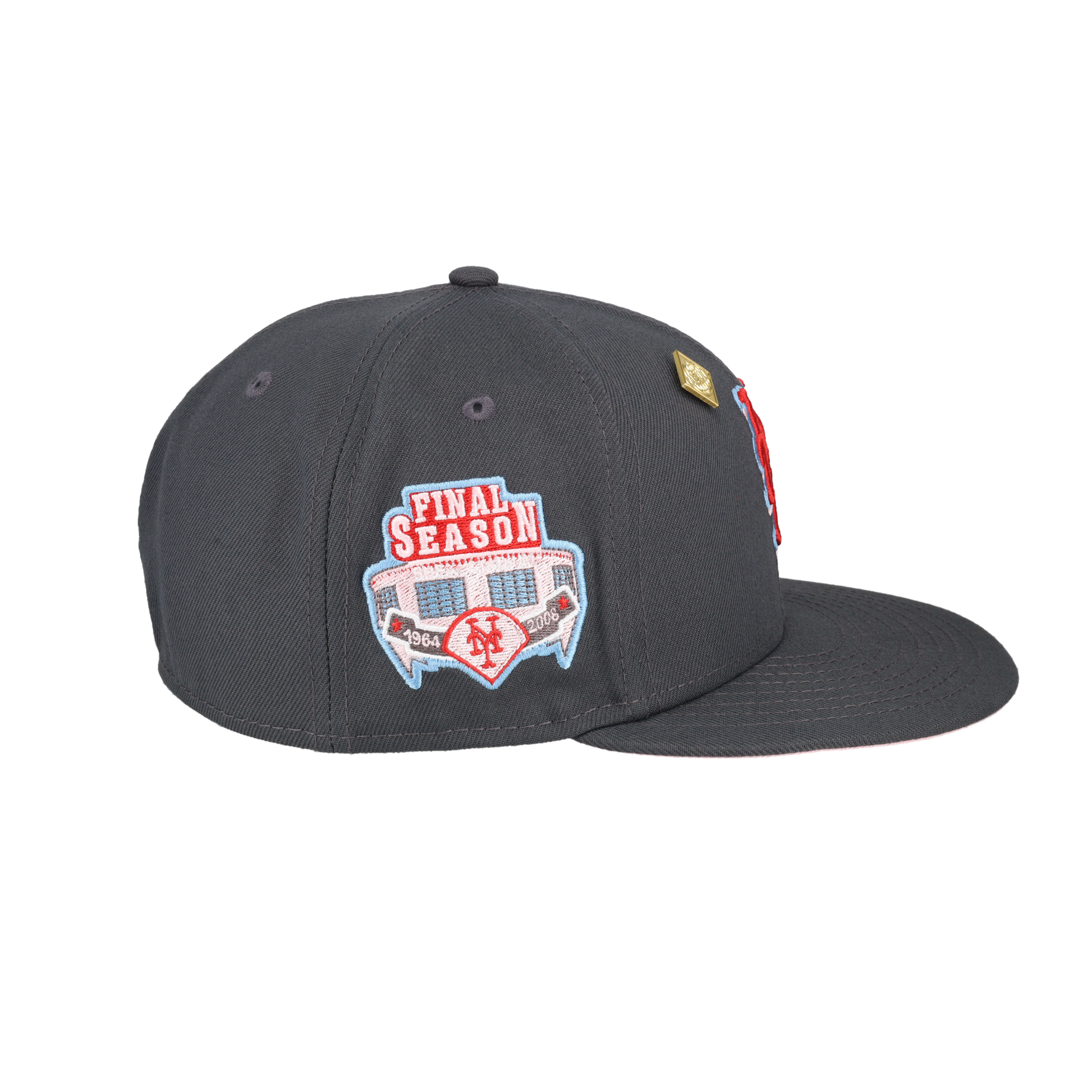 New York Mets Final Season Patch New Era 59Fifty Fitted Hat