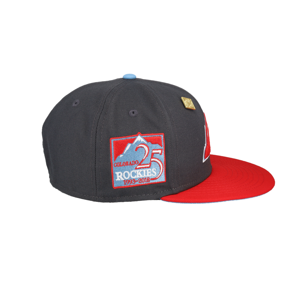 Colorado Rockies 25th Anniversary Patch New Era 59Fifty Fitted Hat