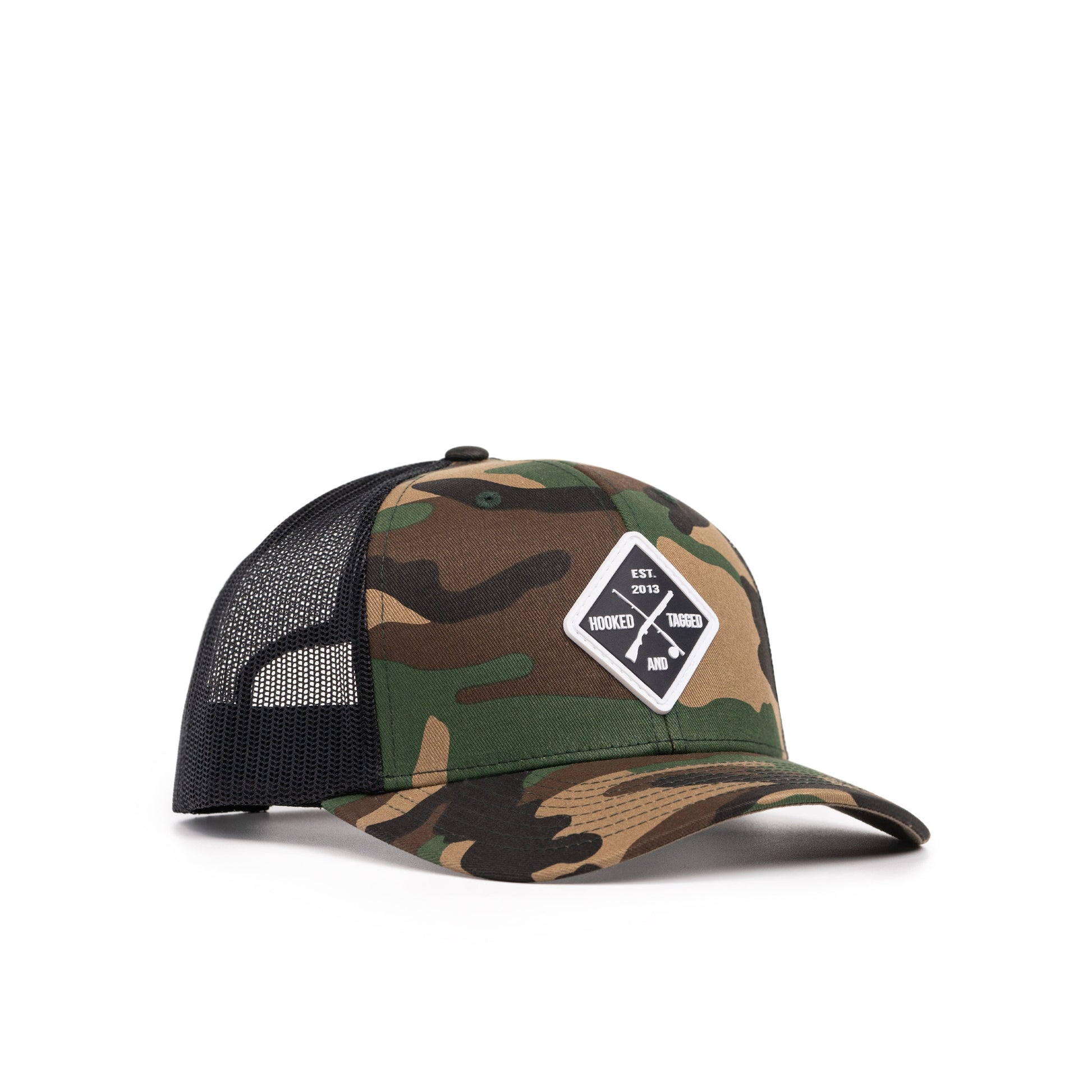 Shotgun & Fly Rod Patch Hat