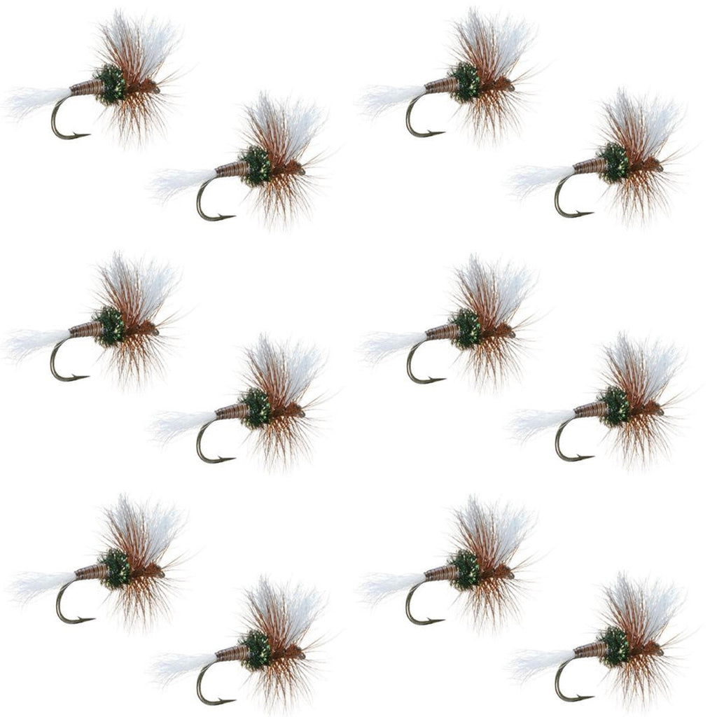 H & L Variant Classic Dry Fly - 1 Dozen Flies Hook Size 16