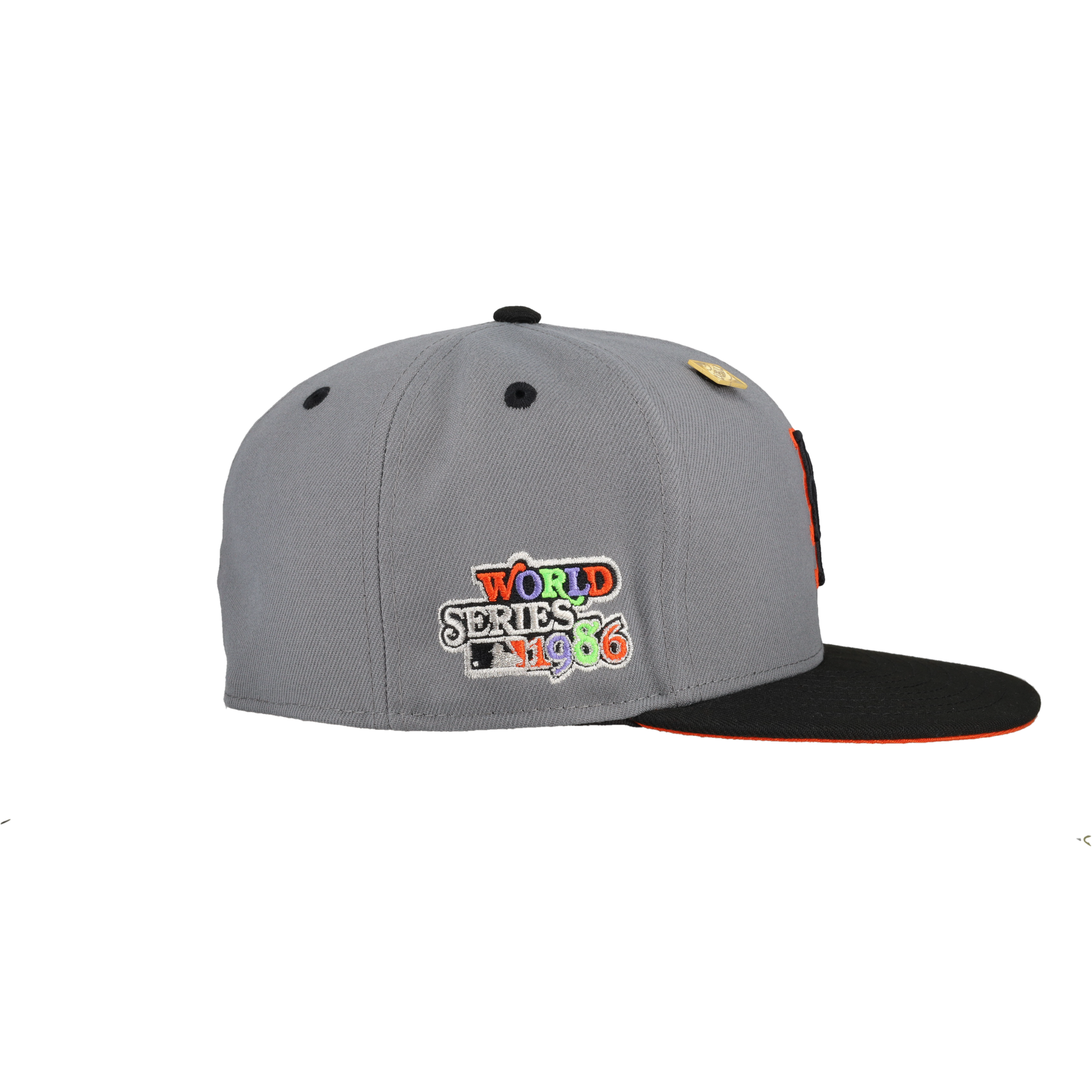 New York Mets 2023 Scaredy Cat Collection 1986 World Series Fitted Hat