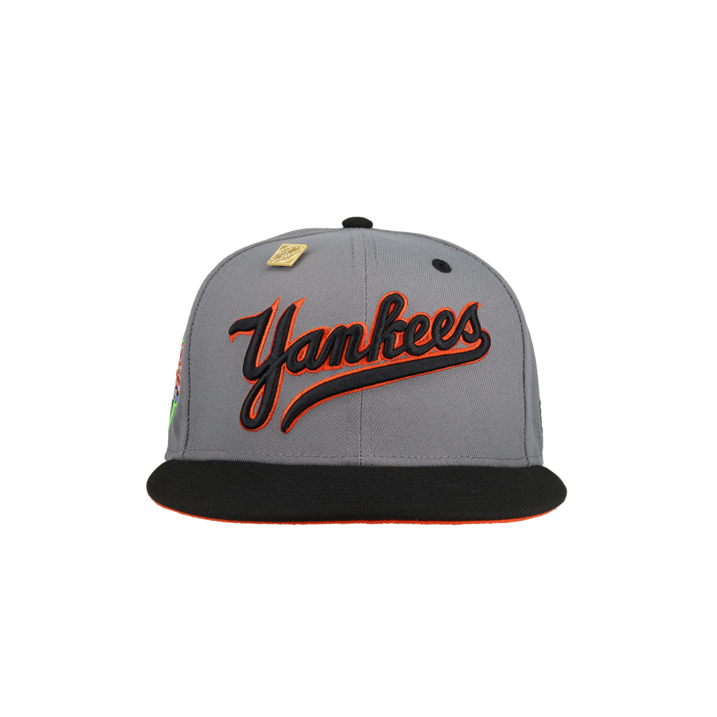 New York Yankees Script Logo 2023 Scaredy Cat Collection 2009 World Series Fitted Hat
