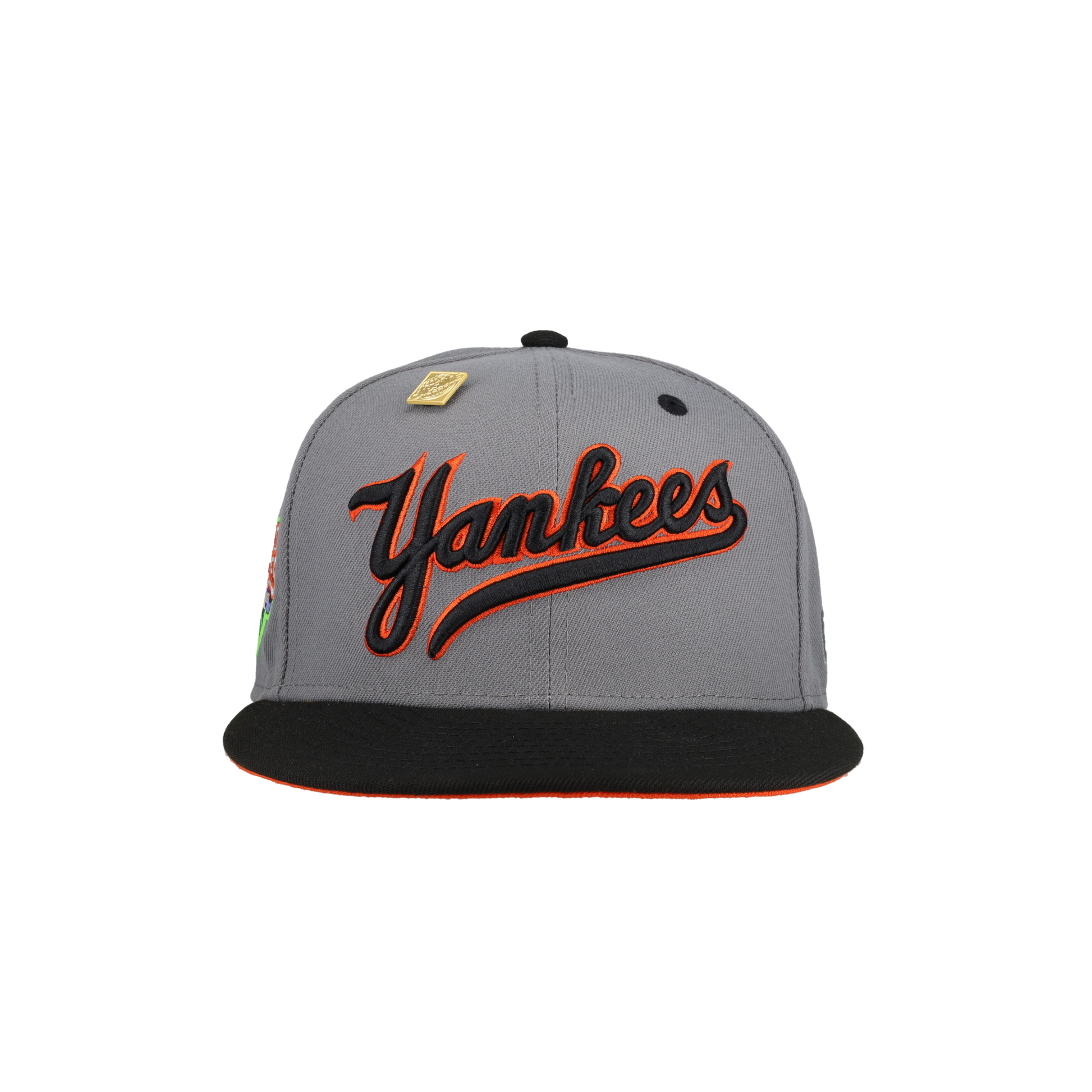 New York Yankees Script Logo 2023 Scaredy Cat Collection 2009 World Series Fitted Hat