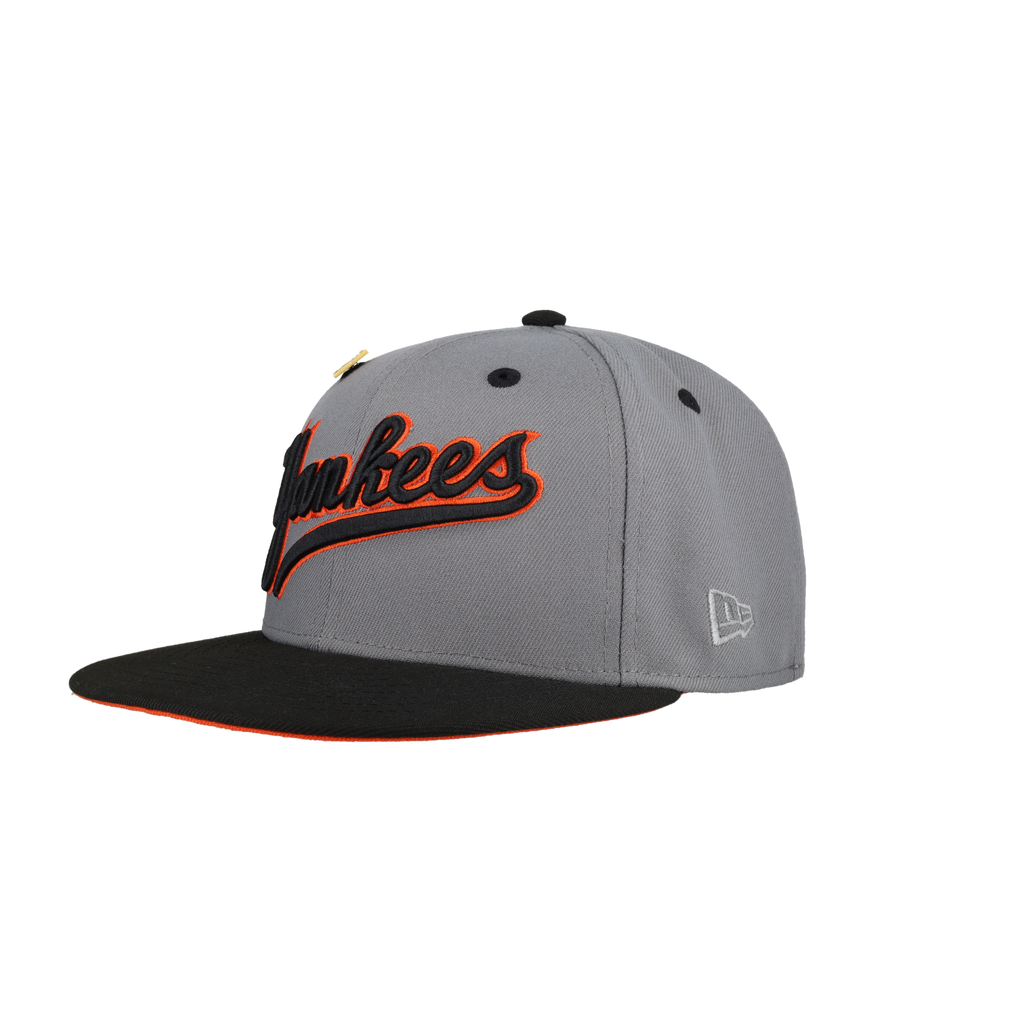 New York Yankees Script Logo 2023 Scaredy Cat Collection 2009 World Series Fitted Hat
