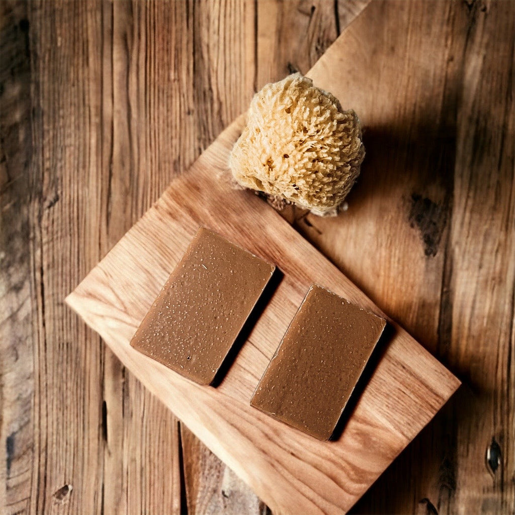 Pumpkin Spice Soap Bar Handmade Organic Shea Butter Cold Process 4.5oz