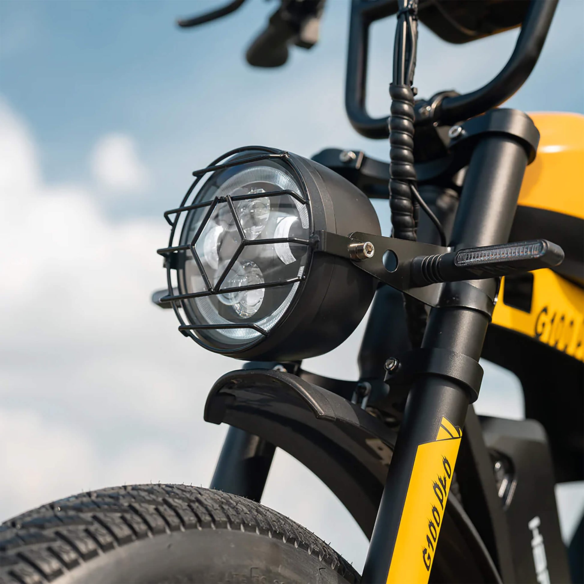 HappyRun G100 (G100 Pro) Long Distance Electric Fat Tire Bike Motorcycle (SAK95715)