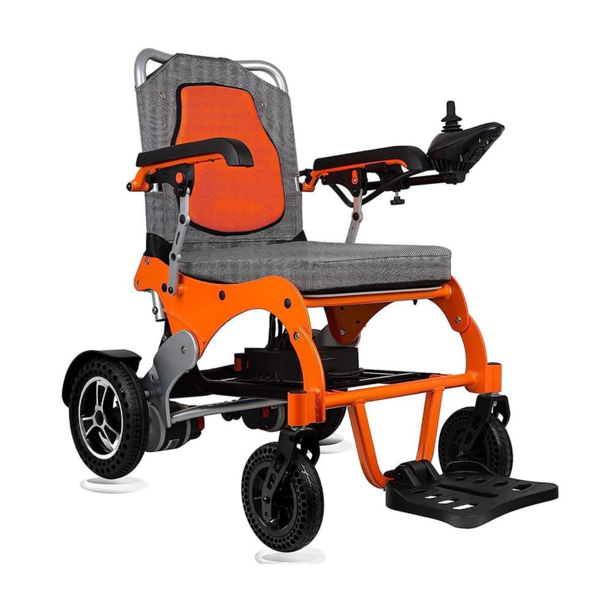 EZG Heavy-Duty All-Terrain Electric Folding Wheelchair, 300LBS (SAK58624)