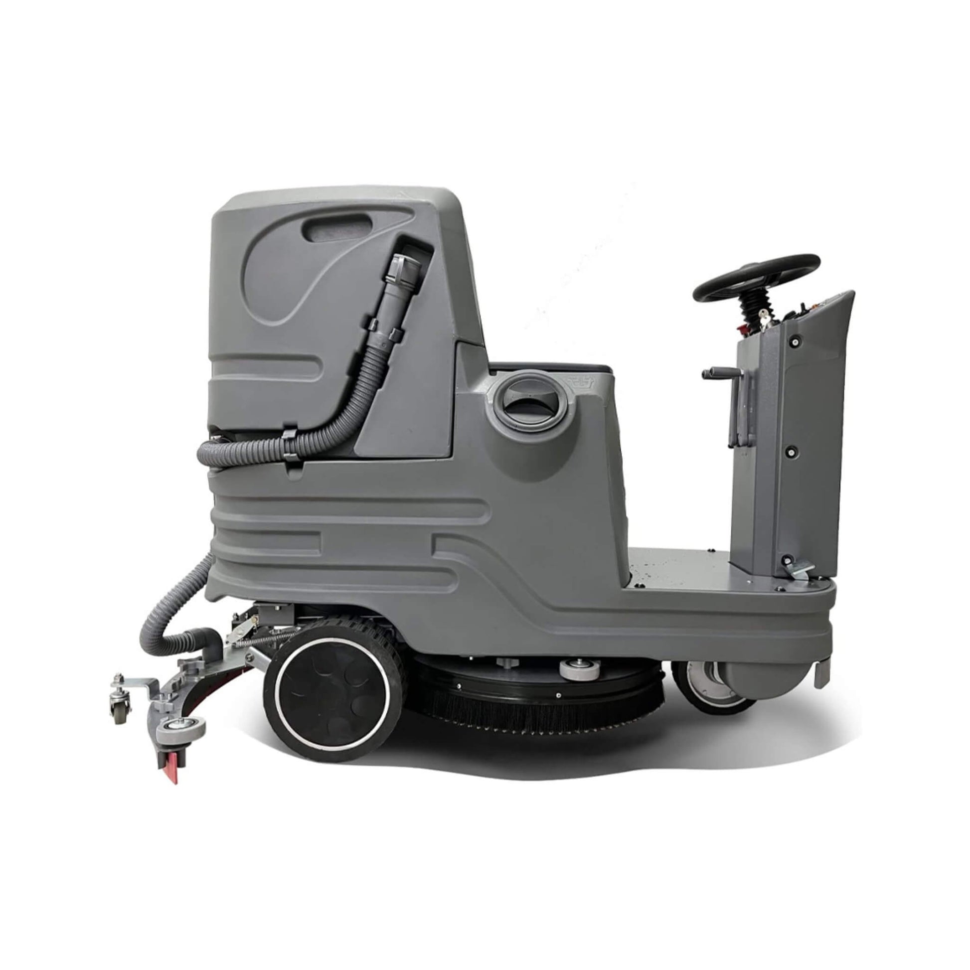 Heavy-Duty Commercial Electric Ride-On Floor Scrubber With 38-Inch Squeegee (SAK91685)
