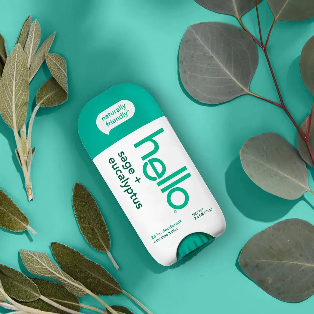 hello White Sage + Eucalyptus Deodorant With Shea Butter for Women & Men