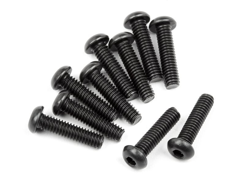 HPI Racing Button Head Screw M2.5X10mm Hex Socket (10pcs) Venture