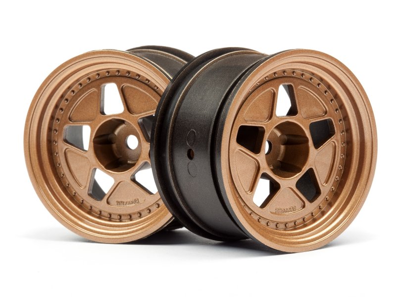 HPI Racing fifteen52 Tarmac R40 Wheel Bronze 52x31mm 15mm Offset (2pcs) – RS4 Sport 3 Hoonicorn