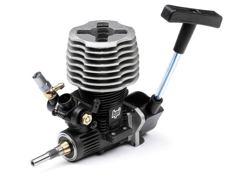 HPI Racing Nitro Star G3.0 Engine withPullstart 6.5mm Rotary Carb SG Shaft Side Exhaust