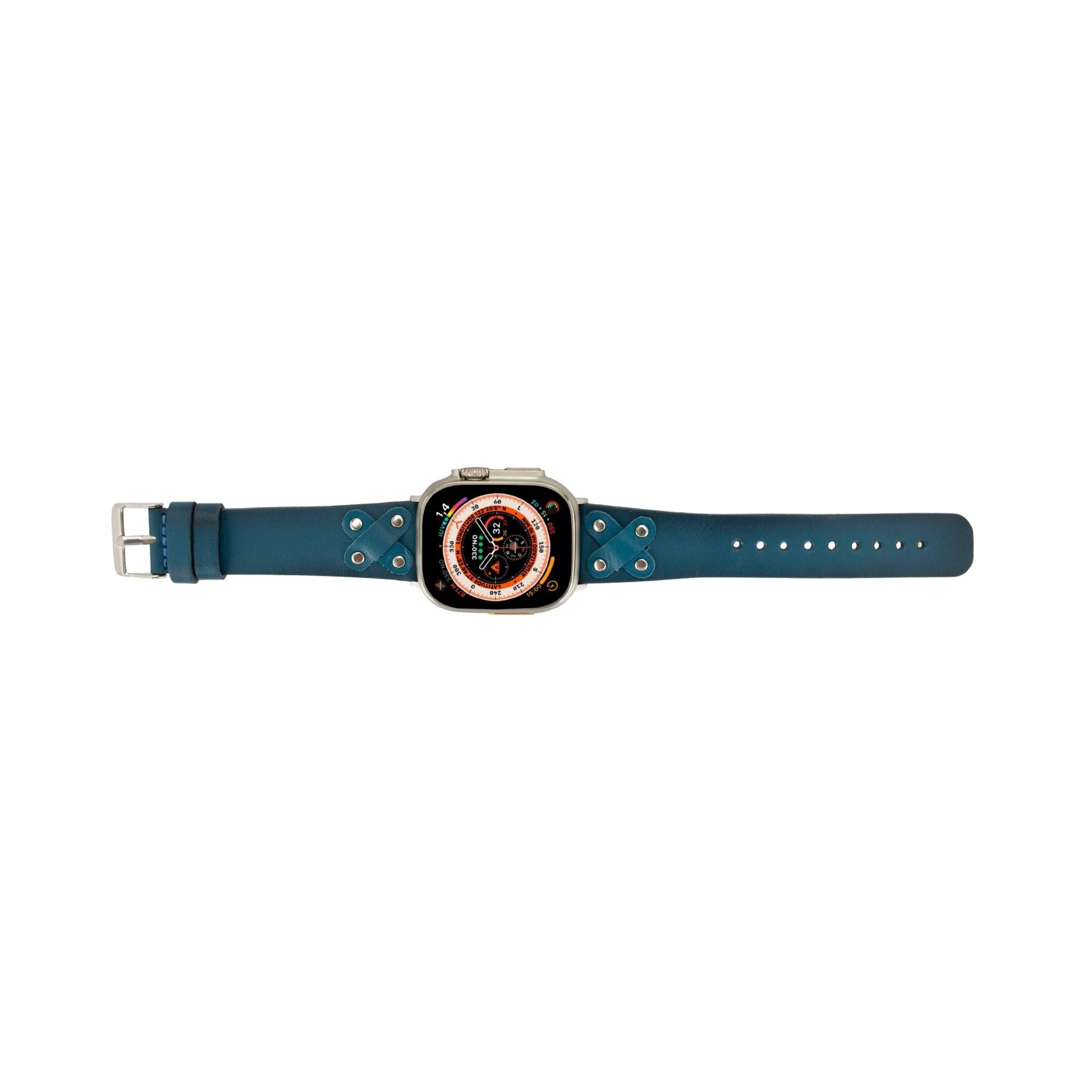Hulett Leather Bands for Apple Watch 9, Ultra 2 & SE