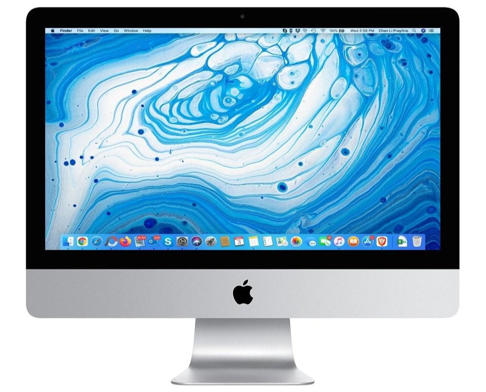 iMac (2017) 21.5-inch 4K – Intel Core i5 3.0GHz • Radeon Pro 555 GPU - Silver
