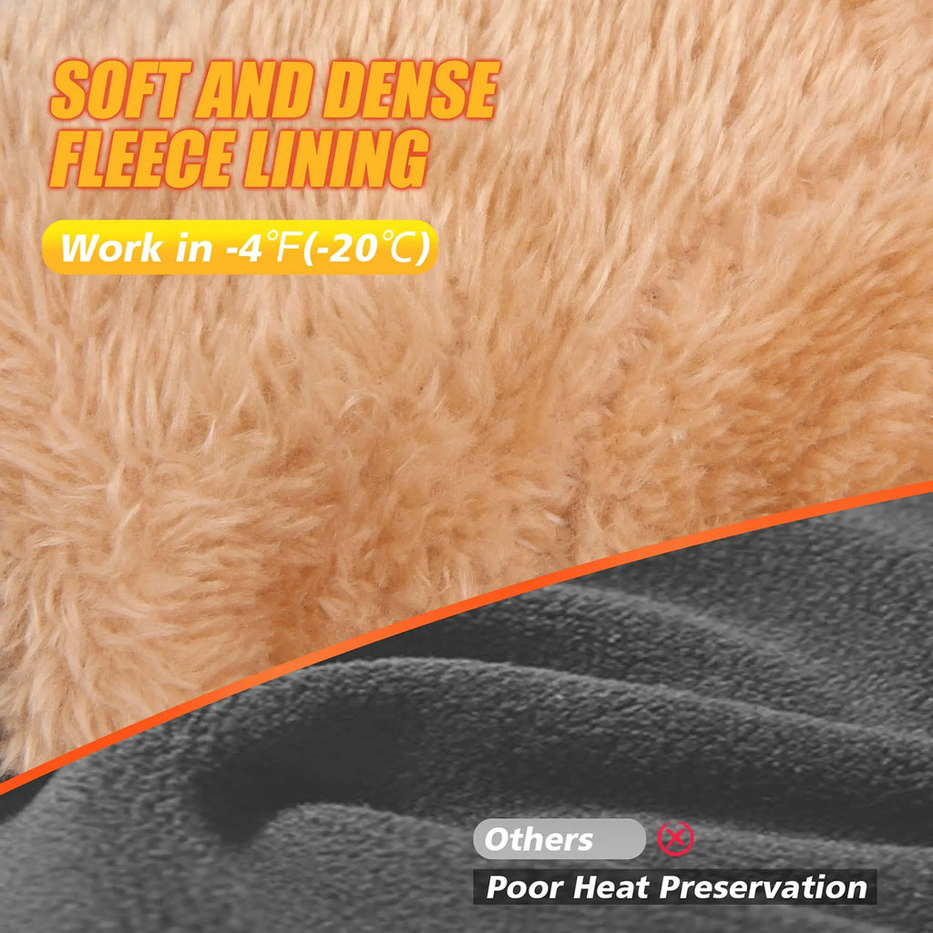 ihuan Winter Gloves Waterproof Windproof Mens Women