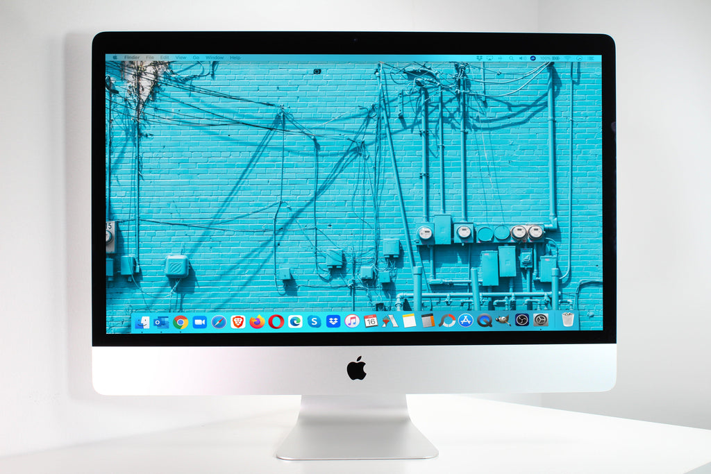 Apple iMac (27-inch 2020) 3.3 GHz intel i5 32GB-128GB RAM 512B SSD (Silver)