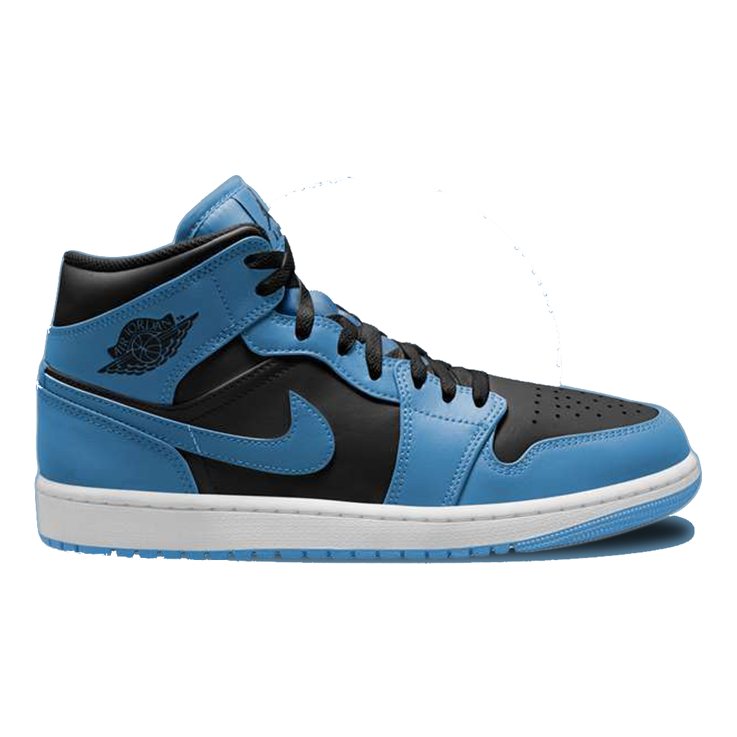 Air Jordan 1 Mid "University Blue Black" (TD)