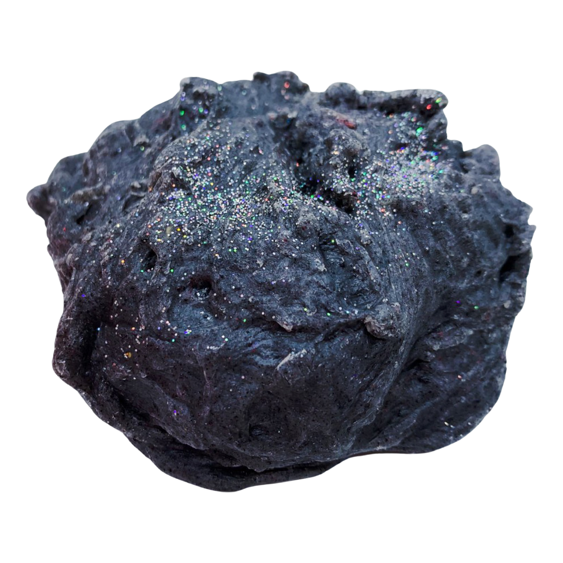 Activated Charcoal Soap Bar With Warm Vanilla Scent Eco Glitter Luxury Exfoliating Gift