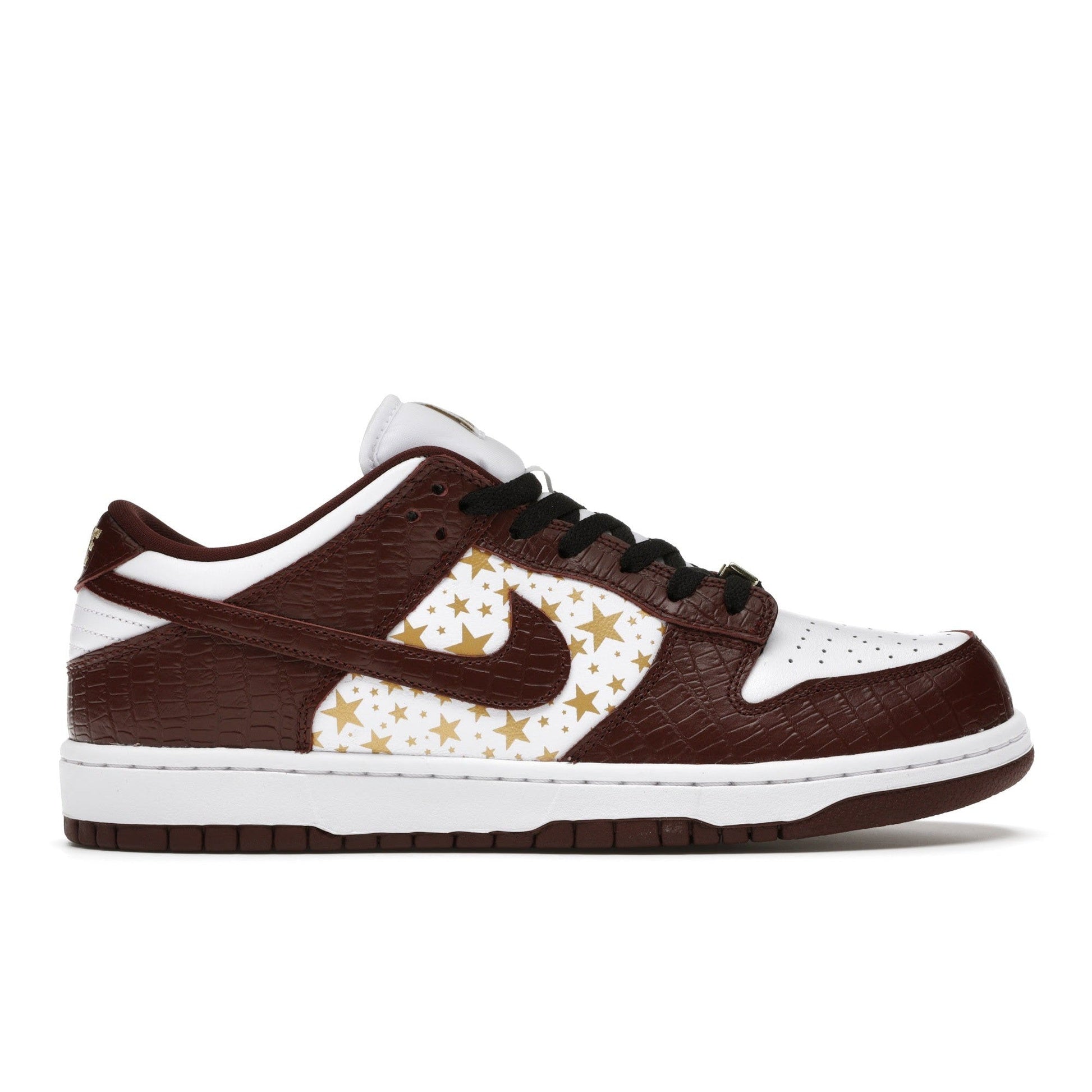 Nike SB Dunk Low Supreme Stars "Barkroot Brown" (2021)
